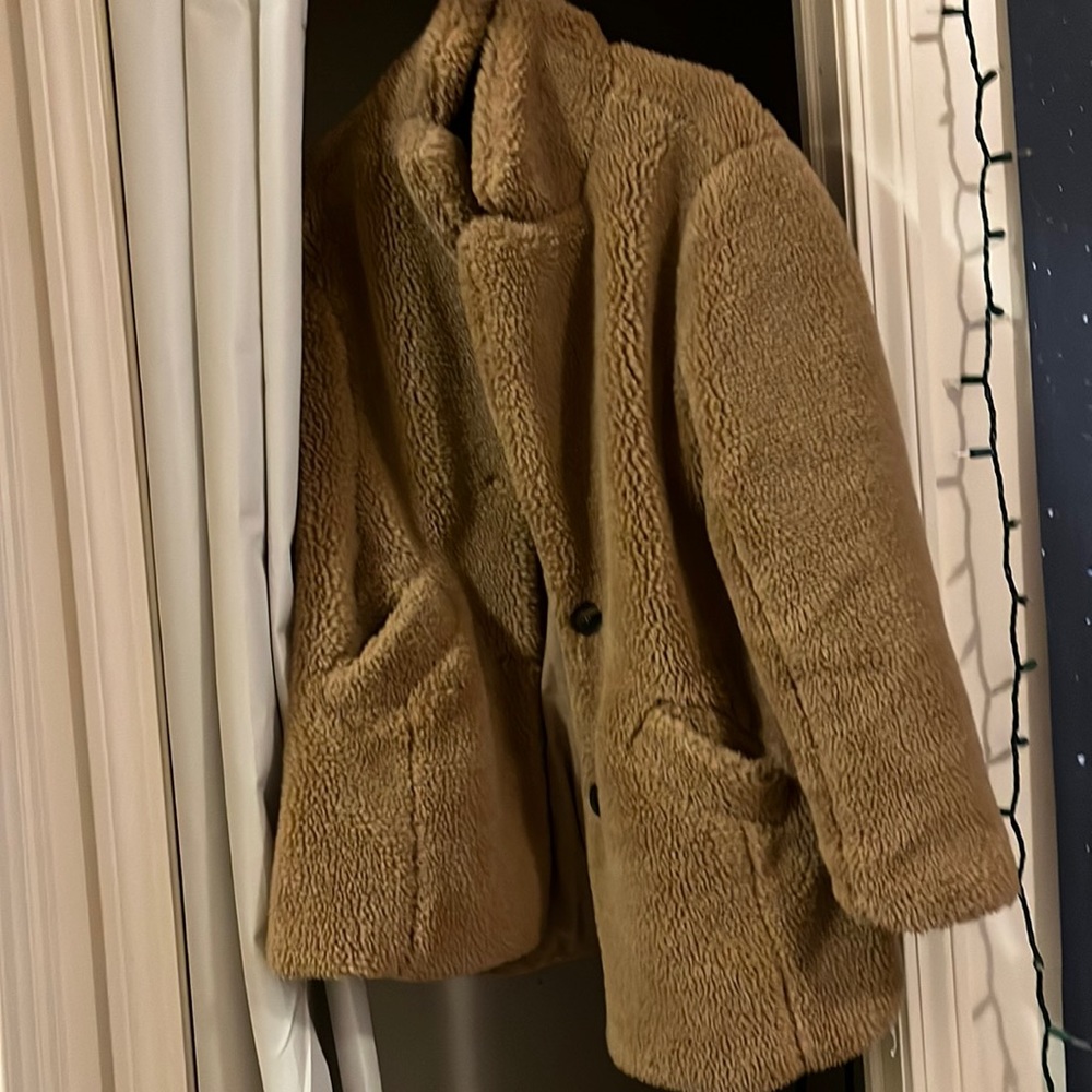 Sherpa coat !!